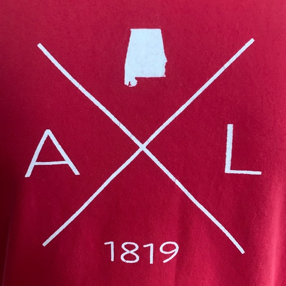 Comfort Colors State Of Alabama T-shirt Small EUC - Picture 2 of 7